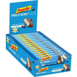 PowerBar Protein Plus Low Sugar Energibar Vanilje x30