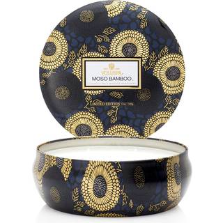 Voluspa 3-wick in a tin lys 60 timer Moso Bamboo