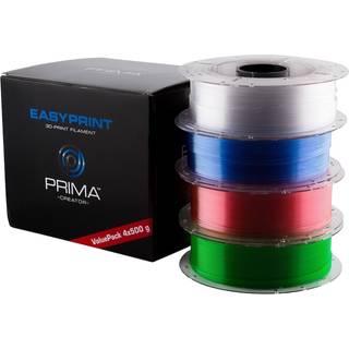 Prima PrimaCreator EasyPrint PETG 1.75mm 4x500g Værdi Pakke 7340002114224