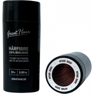 Great Hair Hårfibre - Aske Brun (23 g.)
