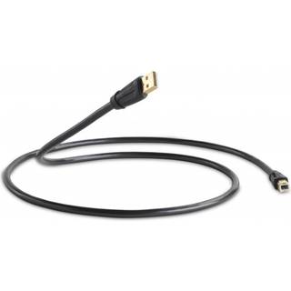 QED Performance USB 2.0 kabel (USB A B) | 5 meter | PRIS-MATCH