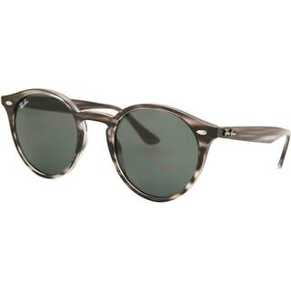Ray-Ban RB2180 Highstreet 643087 49 Solbriller Mænd Tortoiseshell - Polished Striped Grey Tortoise - 49mm
