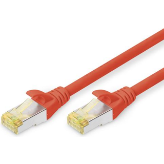 DIGITUS patch cable - 50 cm - grey - Grå - 0.5 meter