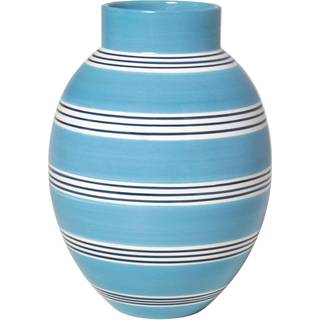 Kähler Omaggio Nuovo vase mellemblå, H30 cm