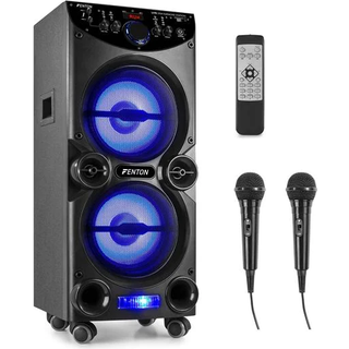 LIVE2104 Karaoke Station on Wheels 2x 10” "B-STOCK" TILBUD NU