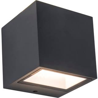 Gemini - LED - Væglampe - Lille - Sort - Lutec