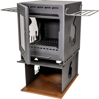 Nordisk Torden Wood Burner Set - Black