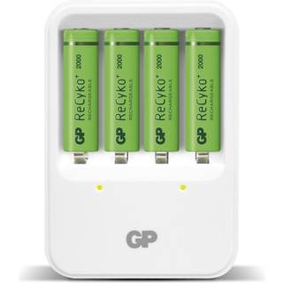 GP BATTERIES GP Recyko PB420 + 4 stk. AA 2.000 mAh GP-PB420210