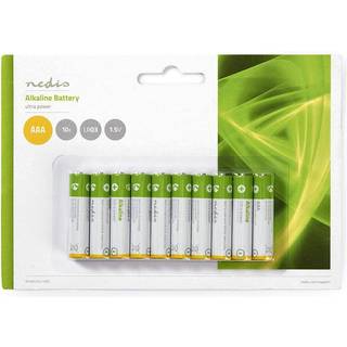 Alkaline-Batterier AAA 10-pak