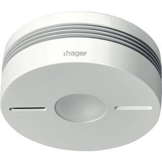 Røgalarm med 10 års lithium RF - Hvid