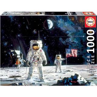 Educa Puslespil First Men on the Moon 1000 Brikker