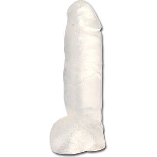 Krystalklar kæmpe dildo