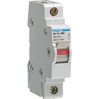 Hager Afbryder 1p 16a med signallampe