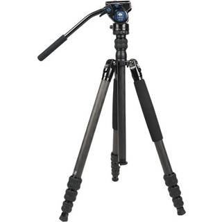 Sirui Traveler 7C travel tripod/monopod carbon with video head VA-5X black Video head VA-5