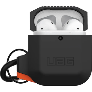 UAG Apple Airpods Silicone Case - Orange/Grå