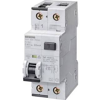 SIEMENS Kombiafbryder 30MA, 10KA, 1 polet + nul C 10A