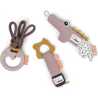 Done By Deer Gift Set Aktivitetslegetøj Deer Friends, Blue