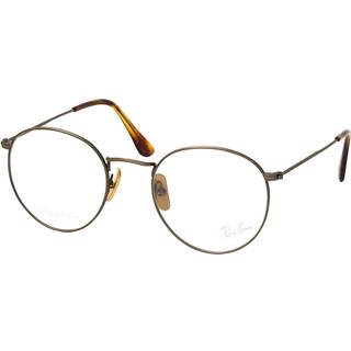 Ray-Ban RX8247V Round 1222 50 Briller Mænd Guld - Glossy Antique Gold - 50mm