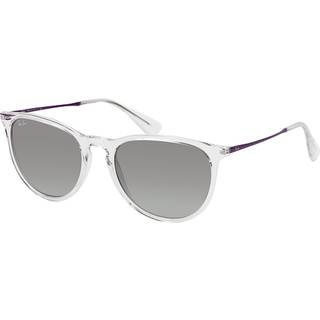 Ray - Ban Kvinde RB4171 ERIKA 651611 Solbriller Injiceret Transparent Grå Pantos Normal Skygge