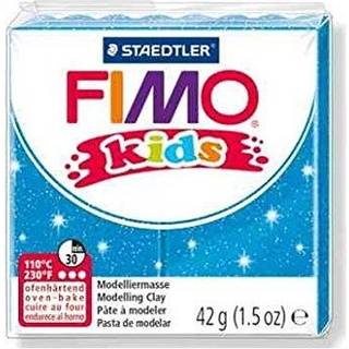 Staedtler FIMO kids modeller 42 g. Glitter blå