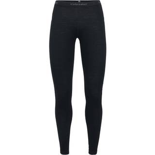 Icebreaker Women's 200 Oasis Leggings Merino undertøj Damer størrelse XL farve sort