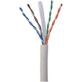 NORTH UTP Cat6A netværkskabel uden stik, 25m, hvid