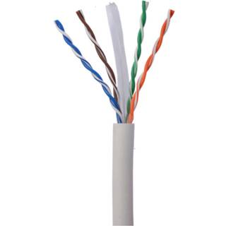 NORTH UTP Cat6A netværkskabel uden stik, 15m, hvid