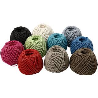 Papirgarn 2,5-3 mm - 10 nøgler á 150 g