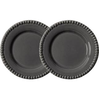PotteryJo Daria desserttallerken Ø22 cm 2-pak Ink black