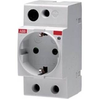 ABB Stikdåse Schuko Din-skinne M1175