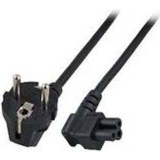 MicroConnect Apparat strømkabel vinklet (Schuko EEC7/7 C5) | 5,00 | PRIS-MATCH