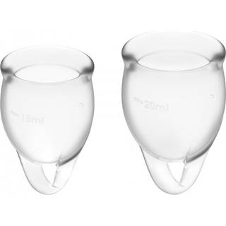 Satisfyer Feel Confident Menstruationskop - 2 stk.