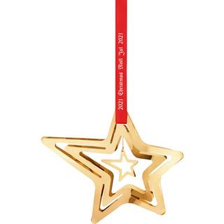 GEORG JENSEN Juleuro stjerneskud 2021 - forgyldt