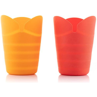 Sammenfoldelige silikone Popcorn Poppers Popbox (Pakke med 2) - InnovaGoods