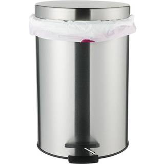 Leifheit Pedalspand 12 liter - Satin finish - Finger print proof
