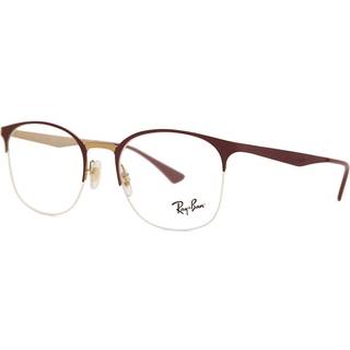 Ray-Ban RX6422 3007 49 Briller Mænd Burgunder - Burgundy - 49mm
