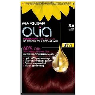 Garnier olia permanent hair colour 3.6 deep cherry