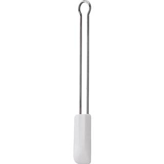 Rösle Silikon Teigschaber 26 cm klein weiß - Weiß