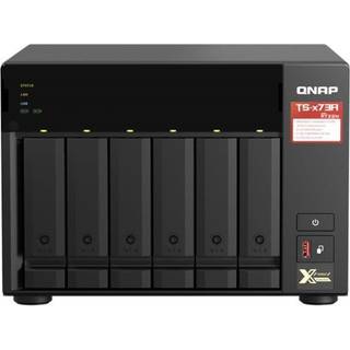 QNAP TS-673A - with QSW-1105-5T switch - NAS-Server