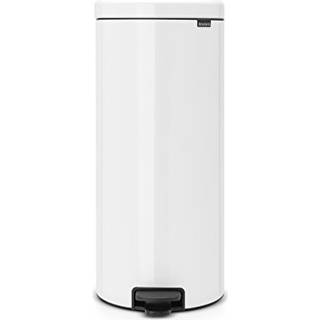 Brabantia Pedalspand Newlcon - 30 Liter Hvid