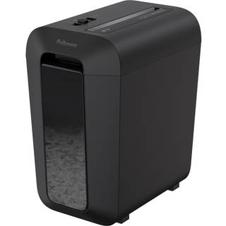 Fellowes Powershred LX65 Cross-Cut makulator, sort