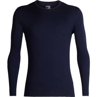 Icebreaker 200 Oasis L/S Crewe Merino undertøj Herrer størrelse S farve blå
