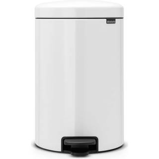 Brabantia Pedalspand 20 liter - Hvid