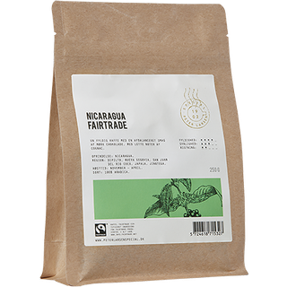 Peter Larsen Koffeinfri Kaffe | Hele Bønner (Pose á 400 gr.)