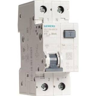 Siemens Kombiafbryder 30ma, 6ka, 1P+n b 16A