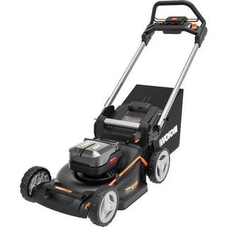 Worx Plæneklipper Selvkørende, 46cm  2 x2 0V 2 x 4.0Ah Plæneklipper