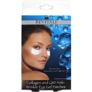 Revitale Collagen & Q10 Anti Wrinkle Eye Gel Patches - 10 stk.