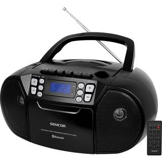 Sencor SPT 3907W Musikafspiller - CD, Bluetooth, USB-A - Hvid