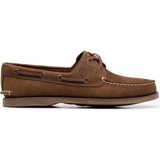 Timberland Timberland Mens Classic 2 Eye Boat Brown Shoes