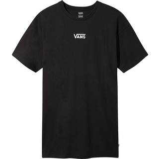 Vans - Center Vee Tee Dress, Woman, Black, Size: S - Black - S